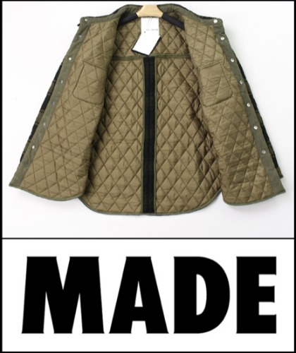2021 F/W READY MADE HEAVY WOOL QUILTED WINTER JACKET    [MADE SHOP 100%]