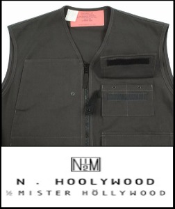 2021 F/W N.HOOLYWOOD SYSTEM HARD CANVAS COTTON VEST [MADE SHOP 100%]