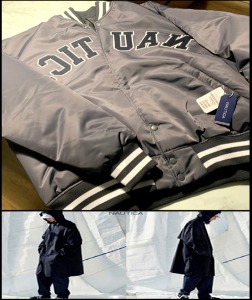 2021 F/W NAUTICA -JAPAN EXCLUSIVE- 1991s OVER FIT HEAVY CLASSIC BASEBALL JACKET -REVERSIBLE [International]
