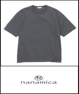 2022 S/S NANAMICA JAPAN DAIST OVER FIT HEAVY HEVY COTTON ONE POCKET T [International]