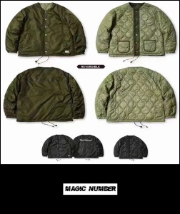2022 F/W MAGIC NUMBER JAPAN SILK REVERSIBLE QUILTED JACKET [International]