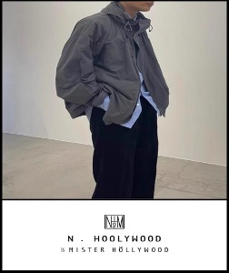 2023 F/W N.HOOLYWOOD  HEAVY NYLON OVER HOODIED SYSTEM JACKET [MADE SHOP]